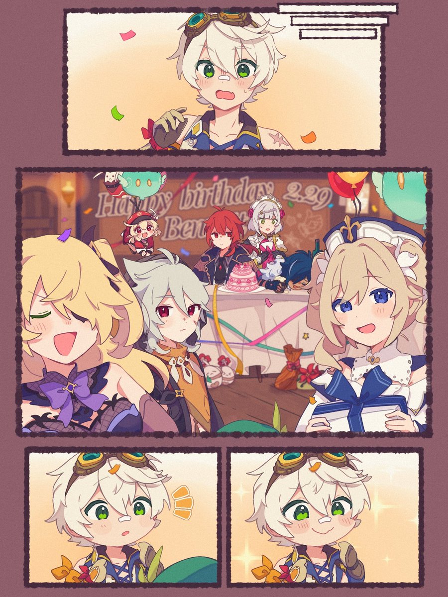 ベネット誕生日おめでとう‼️🎂🎊🎉
#ベネット生誕祭2024
#原神 #Gensinimpact 
