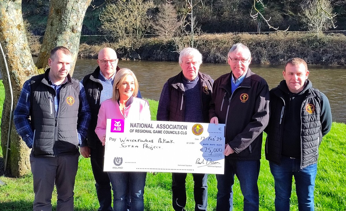 🦆🌿 Big success at the #Waterfowlers Network meeting! Thanks to <a href="/NARGC11/">NARGC</a> 's €25.000 donation to the #SOTKA-project, we're set to restore crucial waterbird habitats in Finland, benefiting species like the Northern Pintail &amp; Eurasian Wigeon 🇮🇪🇫🇮 Ensured 1 new wetland/year for 5