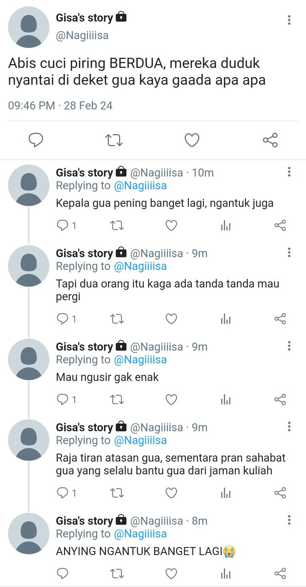 Bougenvilleas's tweet photo. 113. Ngantuk https://t.co/3ZQFQcxk3g