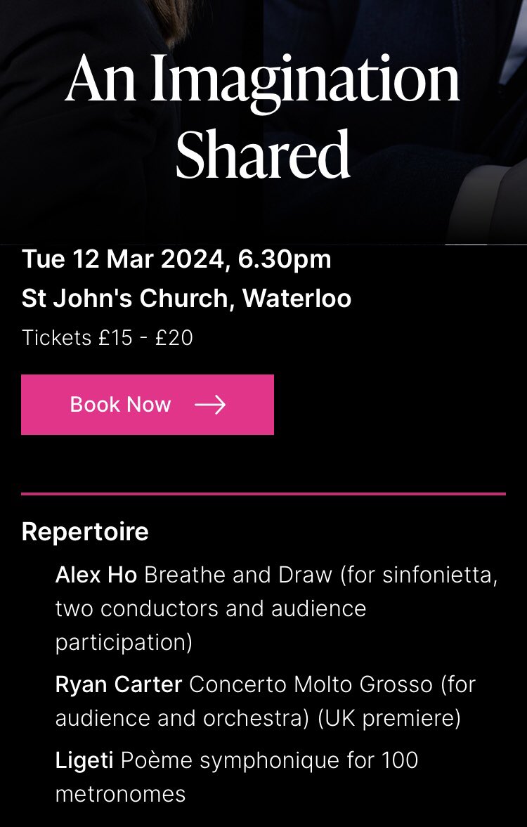 Next gig!! Hugely excited to reunite with @LPOrchestra to bring to life Breathe and Draw on 12 March 😍😍 Originally commissioned by much much missed @nevisensemble ❤️‍🩹 lpo.org.uk/event/an-imagi…