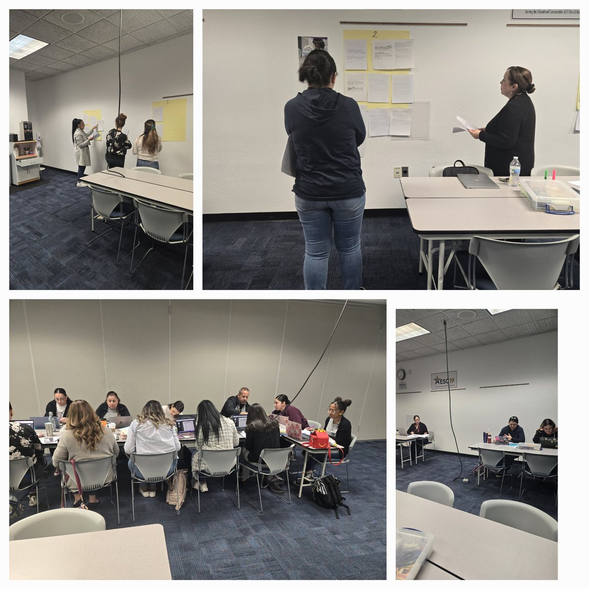 Internalizing the assessed curriculum ✅️ Analyzing data ✅️ Rating ECRs ✅️ These driven educators are ready to lead their students on their road to STAAR! #WeR19
