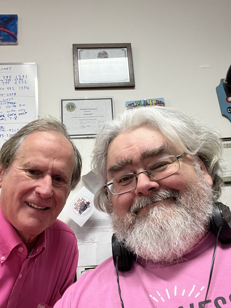 Its Pink Shirt Day don't forget your pink shirt.  Do your part to stop bullying!!! Be Kind!!! With Chris at CKBX radio Country 840!!