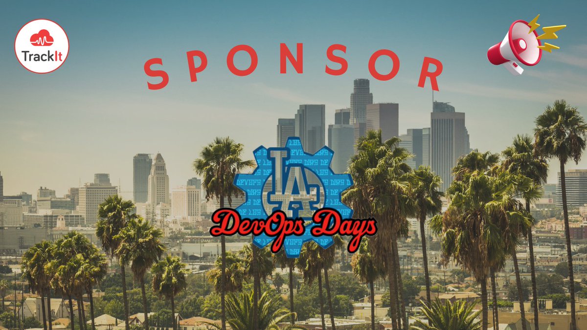 We're excited to announce @TrackIt is a proud sponsor of #DevOpsDaysLA 2024! 🎉

Join us on 3/15 for an action-packed day of #DevOps learnings and connections. 

#losangeles #aws #awscloud #cloud #DevOps #cloudcomputing #engineering #mediaandentertainment #apnproud