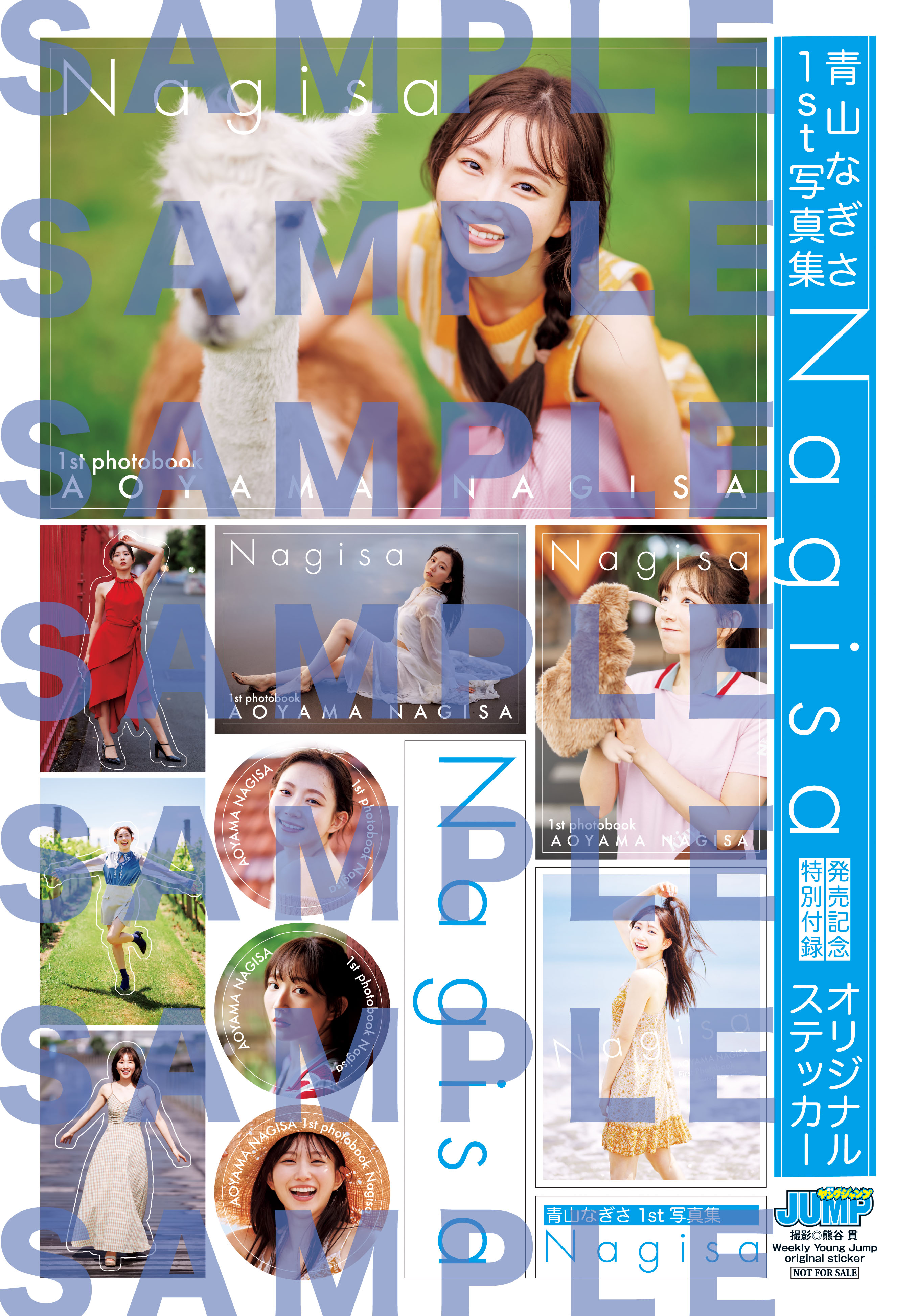 ヤングジャンプ付録 青山なぎさ1st写真集 Nagisa発売記念 ヤングジャンプ付録 青山なぎさ1st写真集 Nagisa発売記念