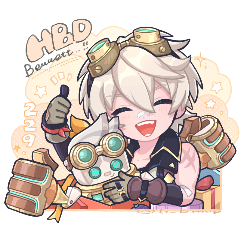 誕生日おめでとう！！！👍🎂🎈
#ベネット生誕祭2024 #bennett