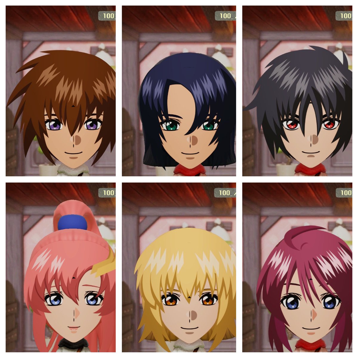 今月作ったMiiを晒そう 2024年2月 に作成、リメイクしたMii #葬送の