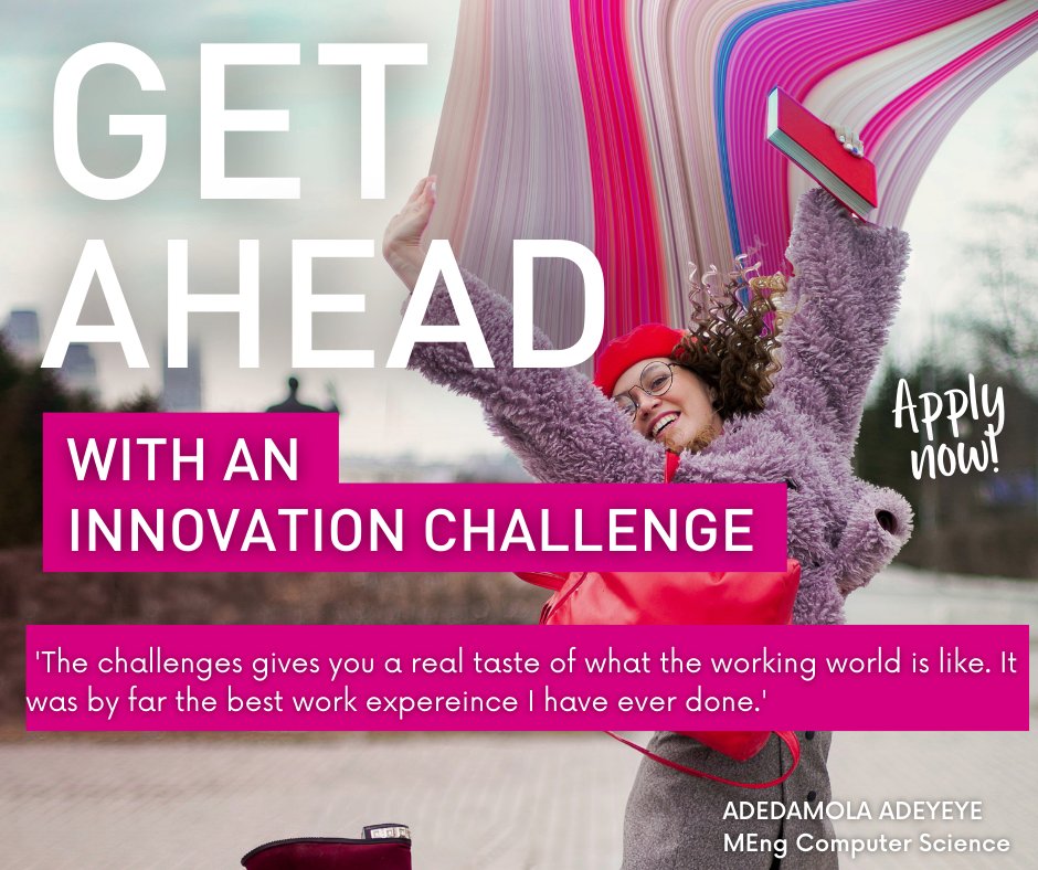 The Easter Innovation Challenge is a supportive, challenge-based activity that could really set you up for the future. With the chance to work with Boeing or BAE Systems this is an opportunity not to be missed. Application deadline 10/03/24! Apply through MyCareer.