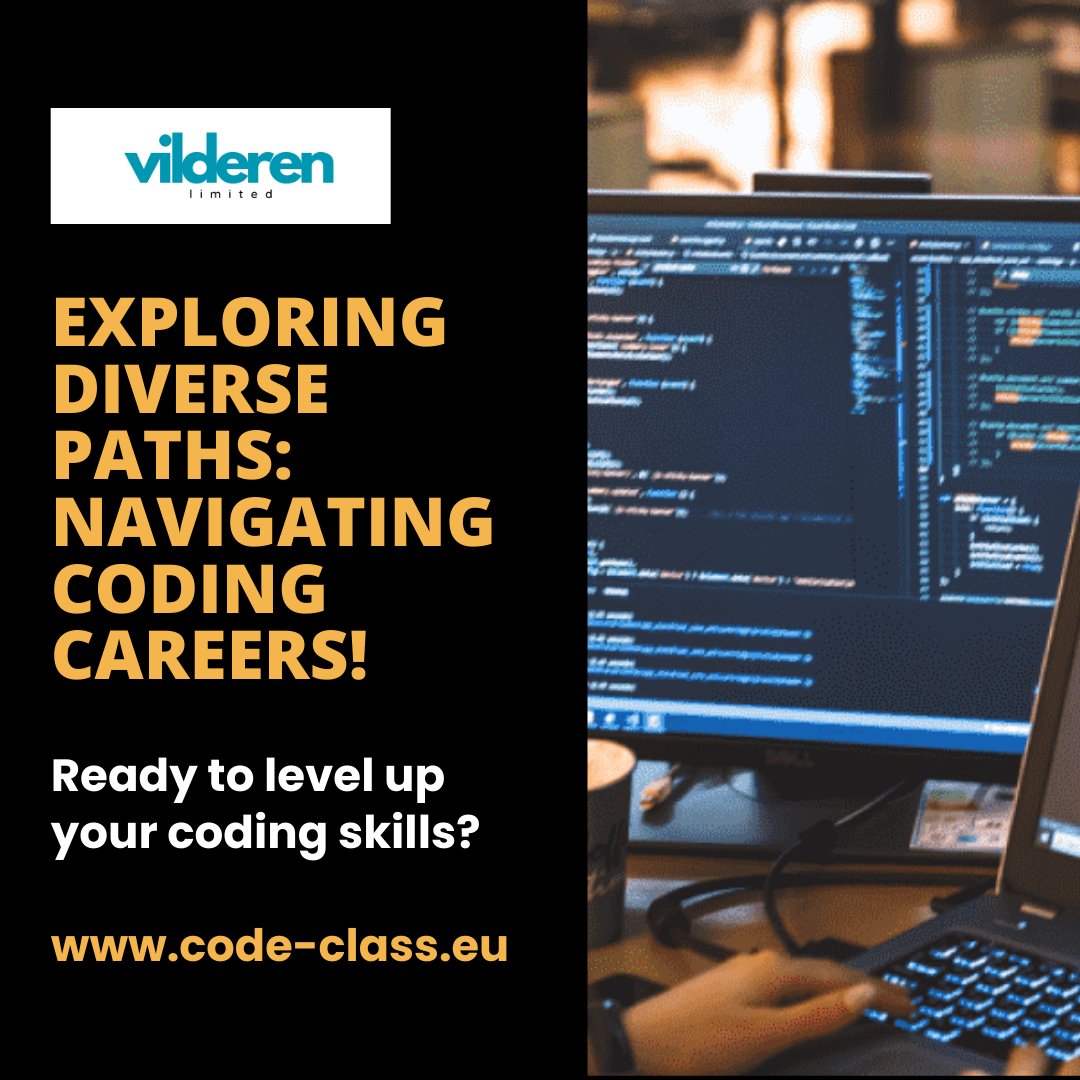 VilderenLtd's tweet image. Exploring Diverse Paths: Navigating Coding Careers Thinking about a career in coding? 🖥️ Here are some exciting types of coding jobs to consider: #CodingCareers #TechWorld #ExploreYourFuture!