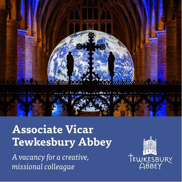 Looking for a missional colleague to join me @TewkesAbbey to be a colleague in liturgical & pastoral leadership, to lead the Celebrate community & have oversight of children’s & schools ministry. Details here: gloucester.anglican.org/2024/associate… @GlosDioc @GlosCathedral @bptewkesbury