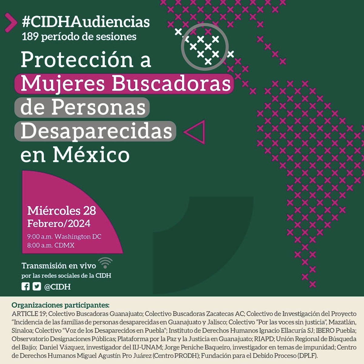 Observatorio sobre Desapariciones e Impunidad tweet media