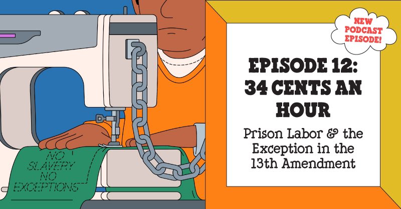 The 13th amendment ended slavery and involuntary servitude in the United States. But, with one exception: as punishment for crime. Listen to the season finale of Into the Mix to learn why some activists are calling prison labor a continuation of slavery: benjerrys.co/ITMS2