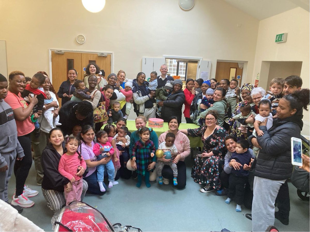 Joyful celebrating with Camberwell @salvationarmy all that their #babybank has done so far, and plans to do as a #BeWellOrg, including building a parent leadership team Parents talking about #TemporaryAccomodation and #NRPF and how they impact health inequalities @SLondonListens