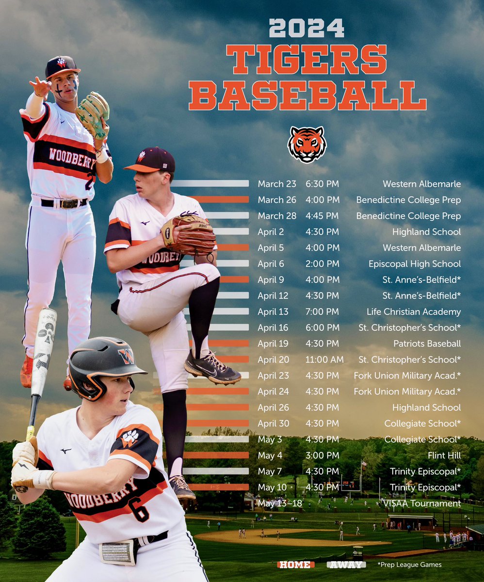 It’s baseball szn. 

Make sure to visit the Linktree in our bio for game information. Go Tigers!