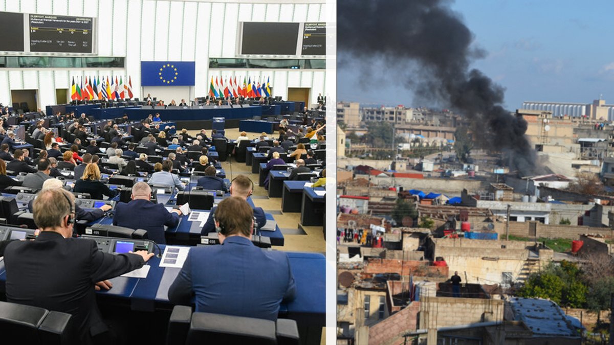 💢 The Turkish military presence in Syria has been denounced in a European Parliament plenary session.

#EuropeanParliament | #PeaceProcess | #Syria

🔗 justpaste.it/c3xme

🌏 buff.ly/3TddxWU