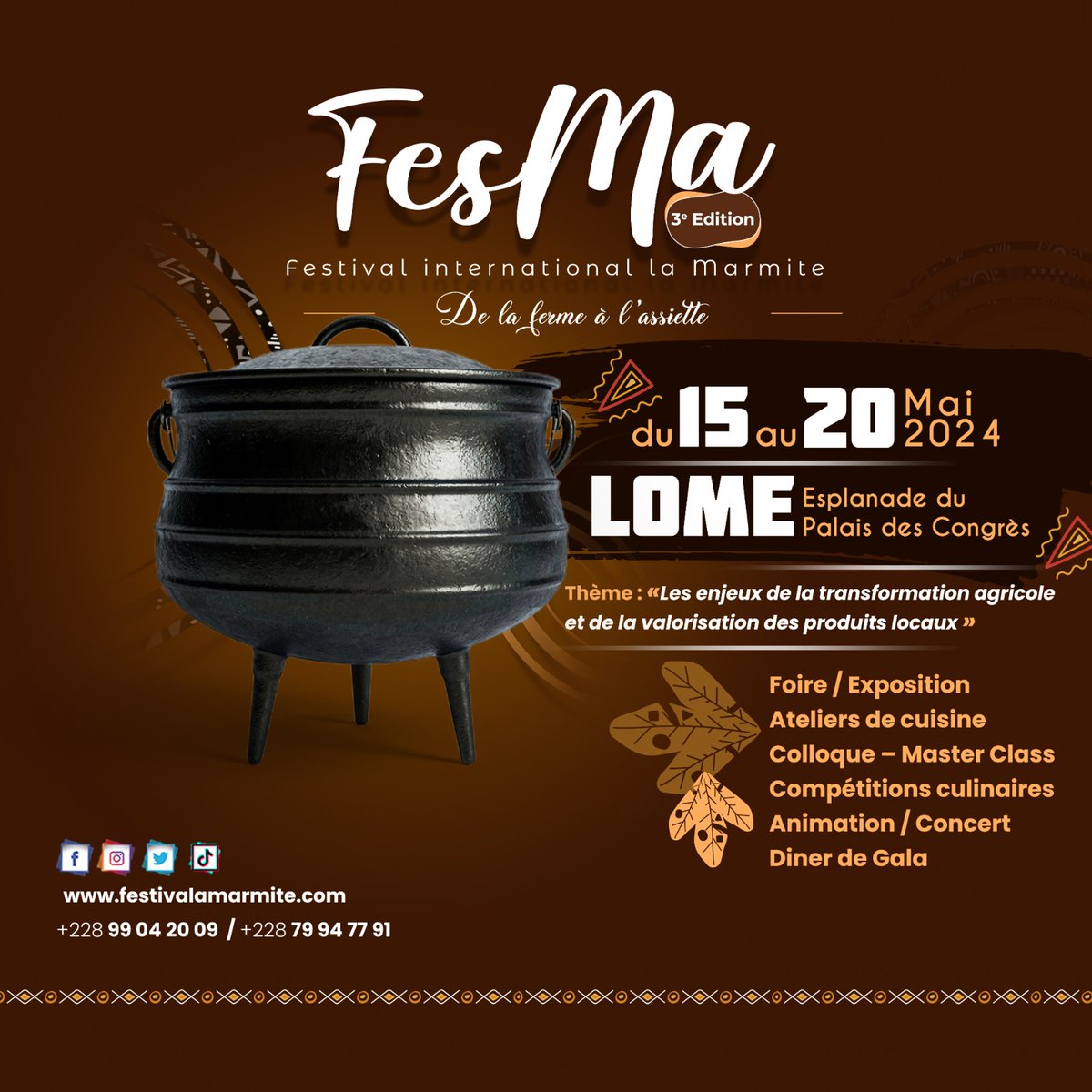 Assan Atha Landry (@assanatha) on Twitter photo *Après votre devoir citoyen,  offrez-vous avec nous l' escapade culinaire de l'année.* <a href="/Fesma_2022/">La Marmite</a> #Fesma *Après votre devoir citoyen,  offrez-vous avec nous l' escapade culinaire de l'année.* <a href="/Fesma_2022/">La Marmite</a> #Fesma