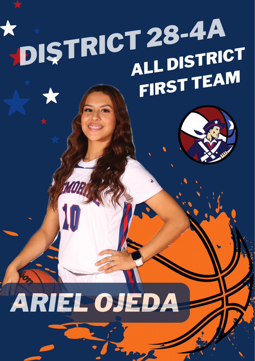 EISD_MHSGirlsBB's tweet photo. Congratulations to our captain, junior #10 Ariel Ojeda, for earning 1st Team All-District 🏀💙❤️
@EISDMemorialHS @EISDofSA @MHSMinutemenATH
.
.
#GoMinutemen #mINute2WINit https://t.co/p5xzyBXmG0