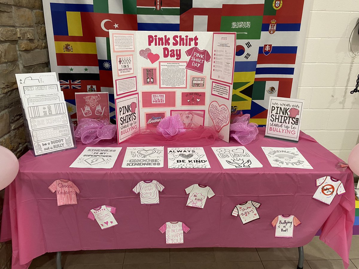 Pink Shirt Day at St. Mary!