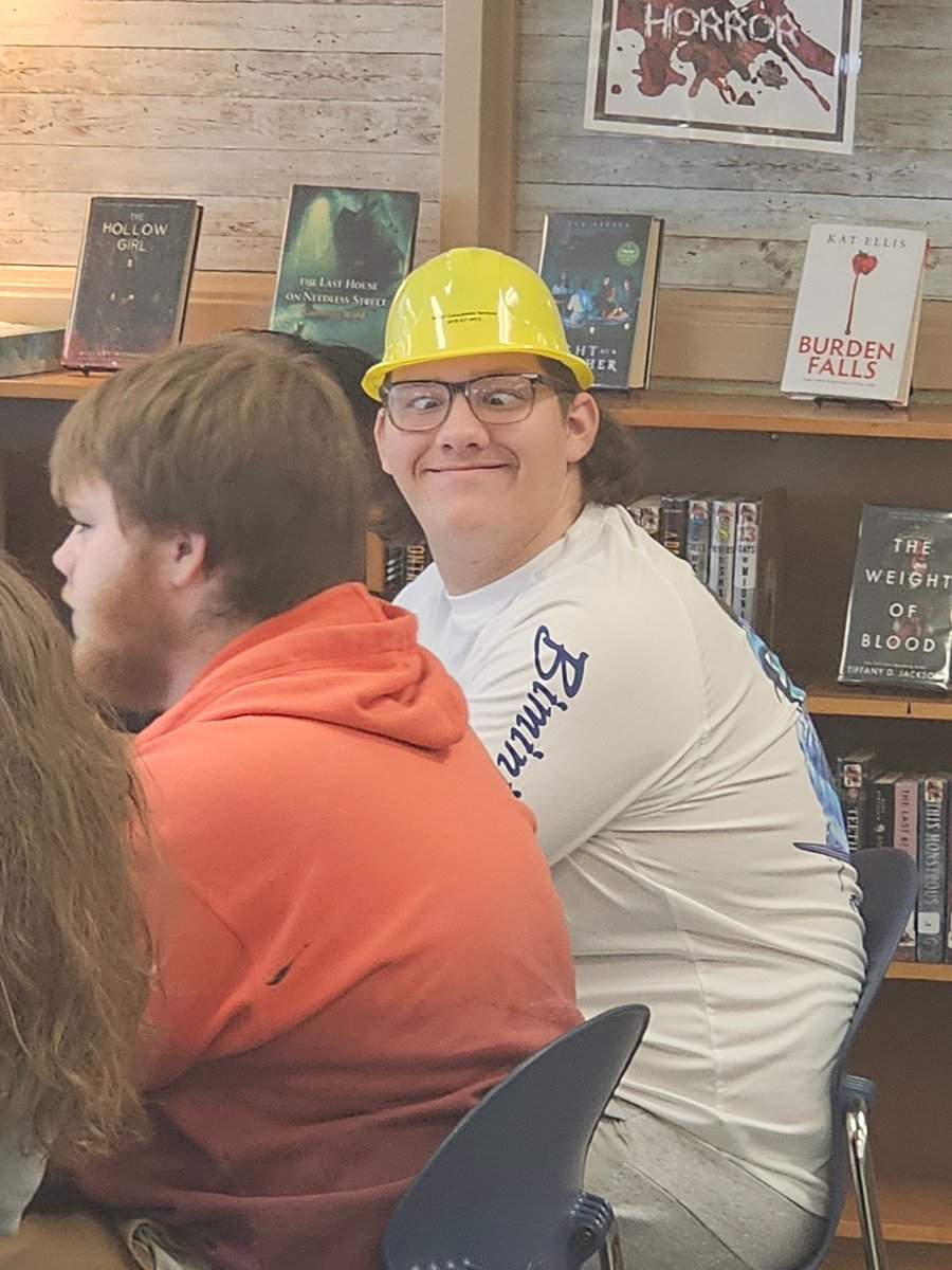 Carpentry Students getting Hand and Power Tool Safety training from MOSH. #CTEMADE #BCPSCTE #KenwoodBCPS #CTE_BaltCoPS #CTEMonth