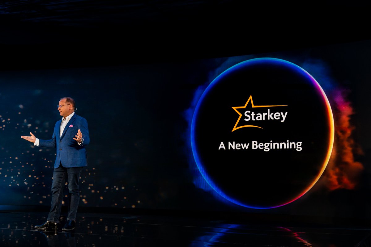 BrandonSawalich's tweet photo. One year ago, I announced the beginning of a new era at @starkeyhearing.
Since then, #StarkeyGenesis has become the best-selling product in our 60-year history, and we continue innovating.
It’s been quite a year, but I’m even more excited about what’s ahead.
#StarkeyForward https://t.co/rl3XK3XKur