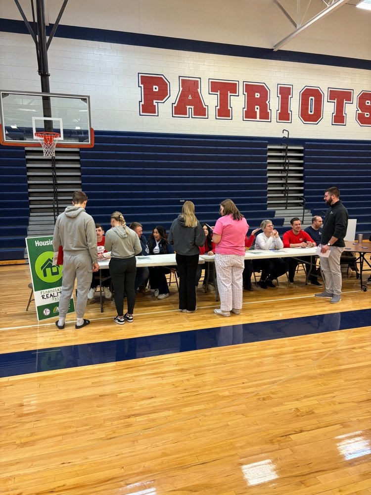 We have Frankenmuth Credit Union at USA today conducting the reality fair where students go through life financial simulations. Thank you Frankenmuth Credit Union for the great event!