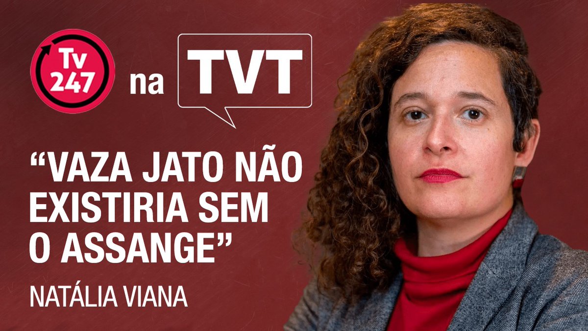 🔴 “Vaza Jato não existiria sem o Assange” | Natália Viana no 247 na TVT

A entrevistada do 247 na TVT, é Natália Viana, diretora executiva da Agência Pública, amiga e colaboradora de Assange e do Wikileaks.

Acompanhe!
youtube.com/live/mkIwd1Ga4…

#247naTVT
#NatáliaViana
#Assange