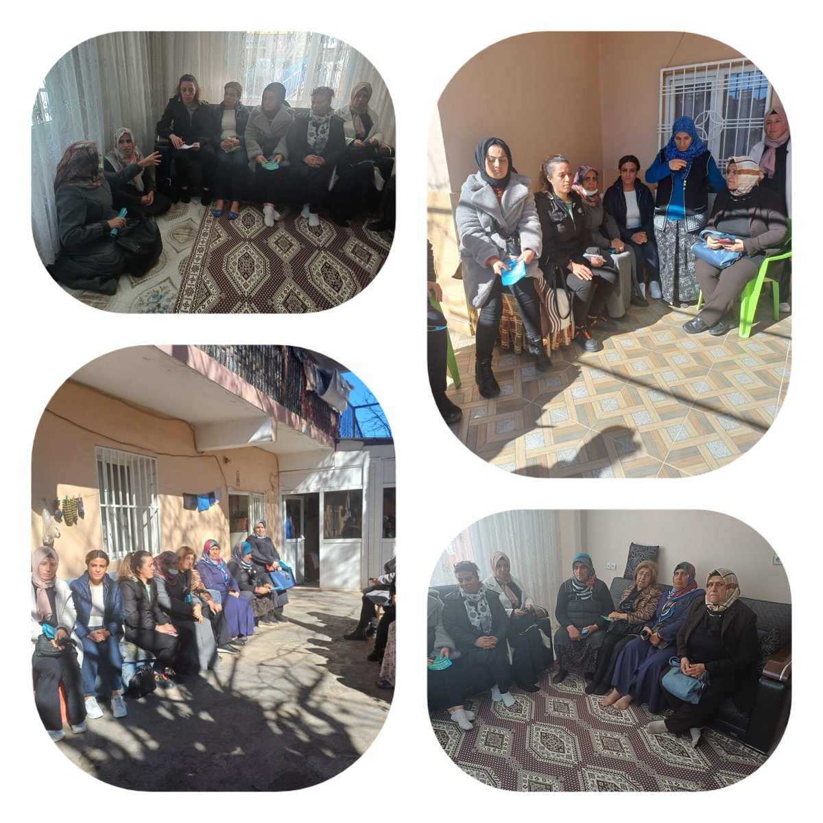 akkadinkayapina's tweet photo. Kayapınar K.K teşkilat bşk. Sn Ruken Canpolat il ve ilçe yönetimi ile beraber #uluk #uluğ #beyaz ailelerine hane ziyaretinde bulunup Cumhurbaşkanımızın selamını ilettiler
@aysekesir @KaraFidan @arzubakir23 @AKKADINGM @RasitOcak @mervenurseyit @Mihsanaytekin @Yoncadurmaz21 https://t.co/w3cUqpuU8P