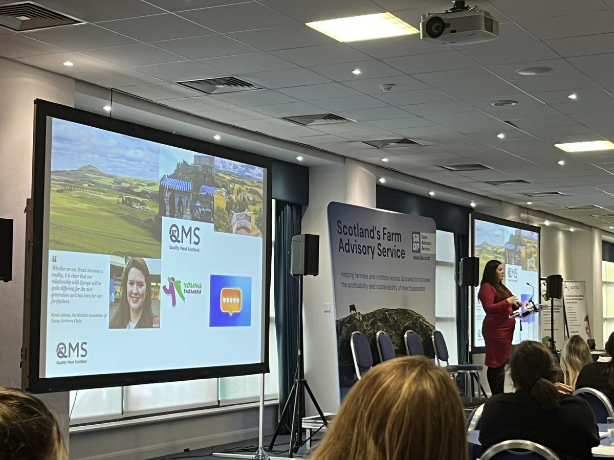 WiAScot's tweet photo. .@ruralsarah of @qmscotland keynote speaker at the @FASScot conference @MurrayfieldStad #fasconnect24 #graveyardshift https://t.co/QppmmdXhoQ