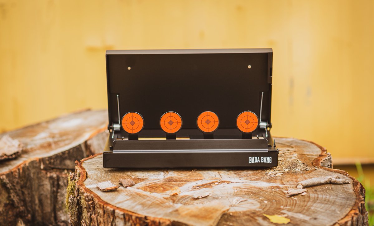 Bada bing, Bada Bang! Did you know we also make targets? With the Bada Bang target system, you can connect the target to a mobile device for a fully immersive experience. Check your local or online retailer for more details.
#BadaBang #Target #FieldTarget #Shooting