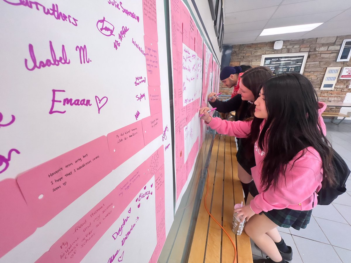Mentor College &amp; TEAM School are proud to support #PinkShirtDay and to stand up against bullying. #BeKind #beafriendnotabully #stopbullyingnow