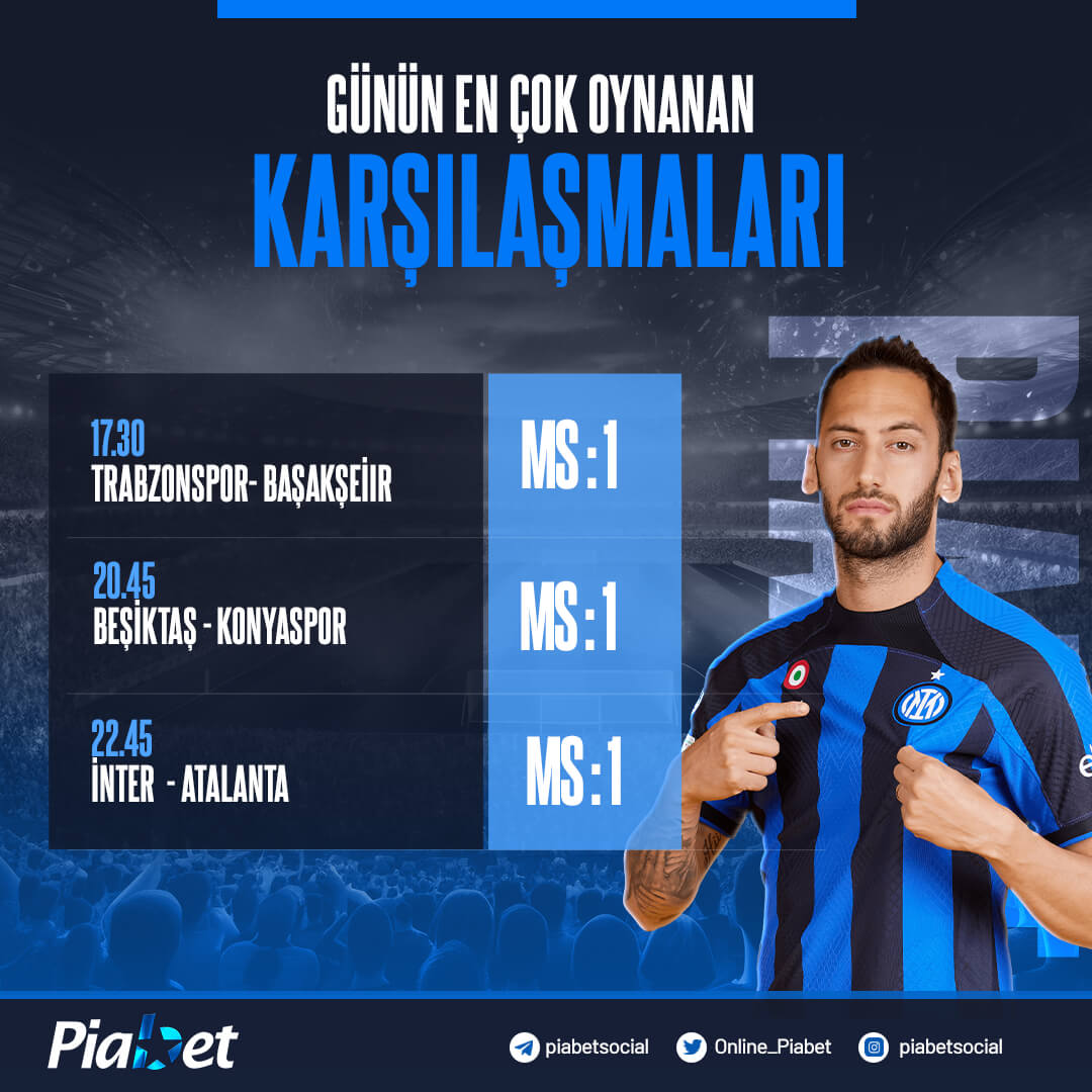 Günün En Çok Oynanan Karşılaşmalarına hemen bahis al!! ⚽️💰

Spor severlerin buluşma noktası #Piabet😎

rebrand.ly/piagir #piabetkazandırır #piabetcasino #piabetozeloran #piabetgiris #piabetgunceladres