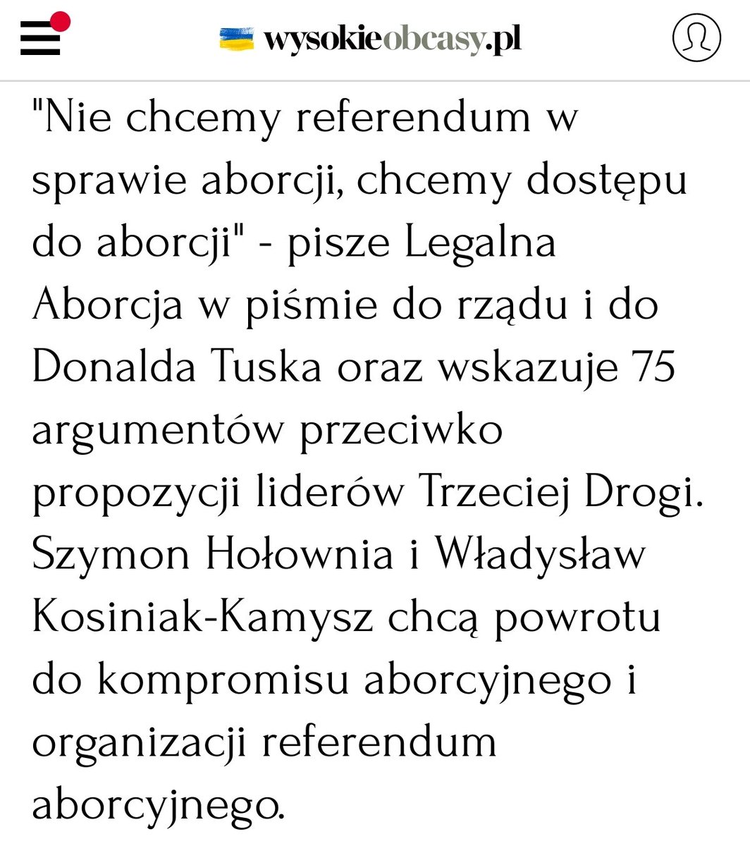 ❗❗❗ 75 argumentów, dlaczego referendum ws. aborcji to zły pomysł ❗❗❗ Podpisałaś/eś już petycję do @donaldtusk, aby @KO_Obywatelska zagłosowała przeciwko referendum? 👇 amnesty.org.pl/75-powodow-dla…