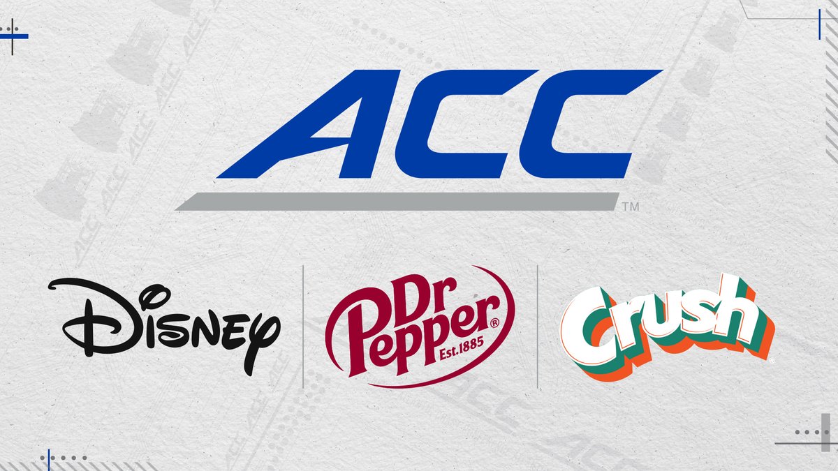 𝐍𝐄𝐖 𝐀𝐂𝐂 𝐎𝐅𝐅𝐈𝐂𝐈𝐀𝐋 𝐒𝐏𝐎𝐍𝐒𝐎𝐑: Dr Pepper 🤝 The ACC, alongside Disney Advertising, is thrilled to announce a multi-year partnership with Dr Pepper and sister brand, Crush! 📰 theacc.co/accdrpepper