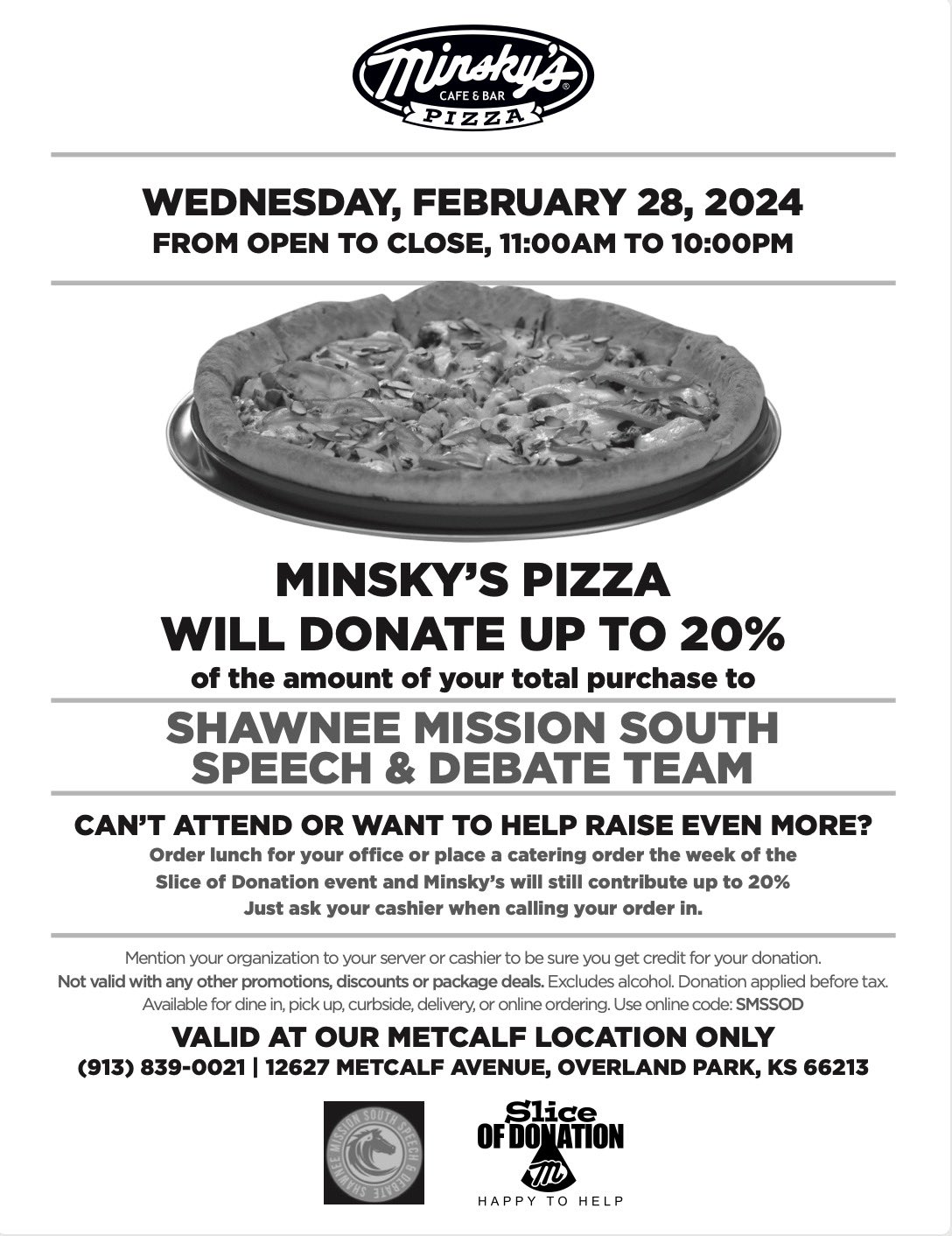 Minsky's pizza coupons outlet