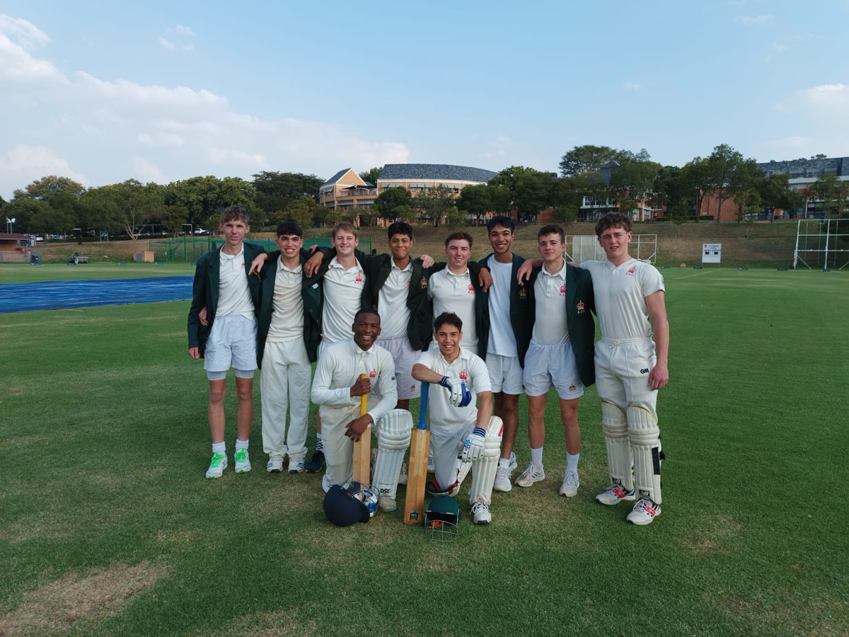 KingEdVIISchool's tweet photo. Congratulations to the 3rd XI on beating @ststithians today.
#redcricket https://t.co/C5mWtVs6uS