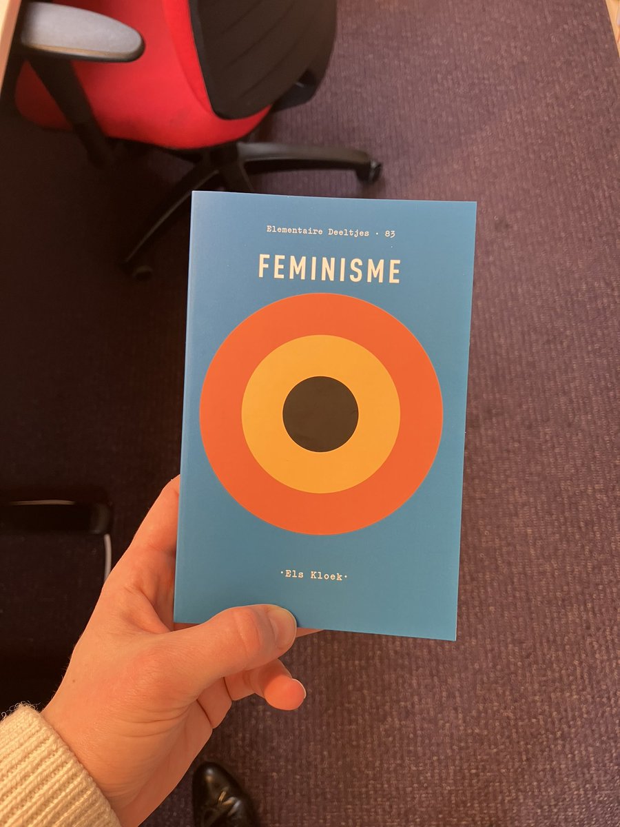 Klassieken's tweet photo. Van de drukker! ‘Feminisme’ van Els Kloek. Everything you always wanted to know about feminism (but were afraid to ask)… https://t.co/kiYCAZBwbR