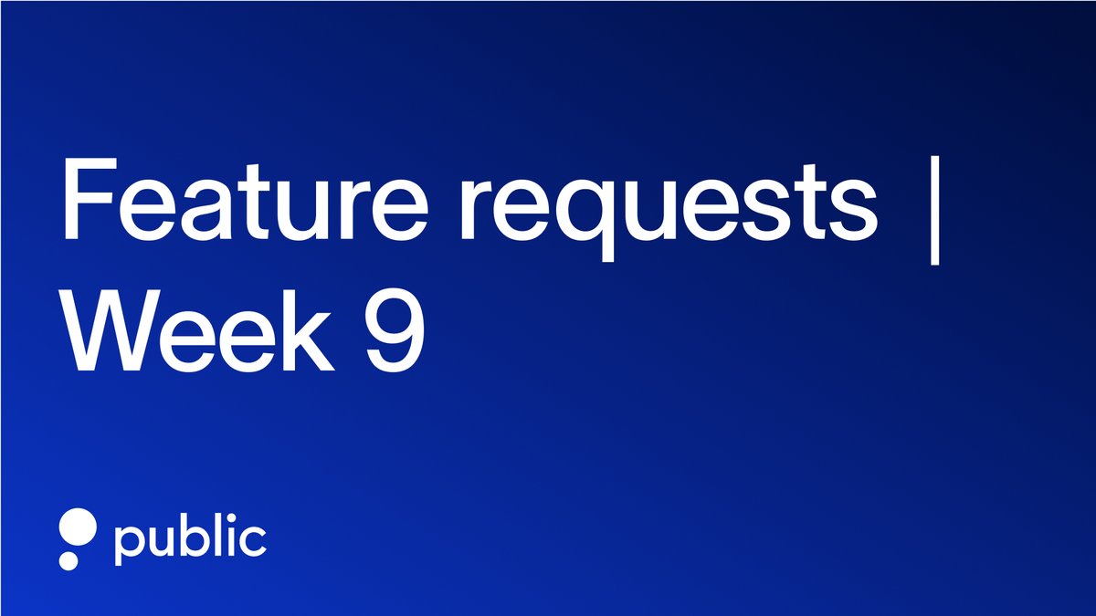 Last week, we announced updates to options data, high-yield cash account improvements, and charts. This week, our focus has been on bonds. Keep your requests coming—we’re adding features and improving the experience every week!