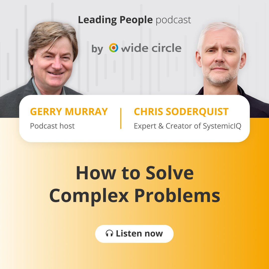 Leading People (@leadingpeople_) on Twitter photo 🎧From truck driver shortages to climate change, SystemicIQ <a href="/PontifexConsult/">Pontifex Consulting</a> offers fresh perspectives on today's challenges.
<a href="/GerryMurray/">GerryMurray</a> <a href="/WideCircle/">Wide Circle</a>
Website: surl.li/qtrag
Apple Podcast: surl.li/qtrcl
#ComplexProblems #Solutions 🎧From truck driver shortages to climate change, SystemicIQ <a href="/PontifexConsult/">Pontifex Consulting</a> offers fresh perspectives on today's challenges.
<a href="/GerryMurray/">GerryMurray</a> <a href="/WideCircle/">Wide Circle</a>
Website: surl.li/qtrag
Apple Podcast: surl.li/qtrcl
#ComplexProblems #Solutions