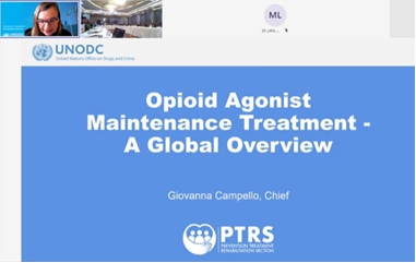 UNODC_PTRS's tweet photo. At the #UNODC #WHO training on opioid agonist maintenance treatment #OAMT, recommendations for #treatment programmes for opioid use disorders were shared with clinical staff of newly established NGO-run #OAMT centres in #Afghanistan
🙏@EUinAfghanistan https://t.co/bIJd8Q8P92