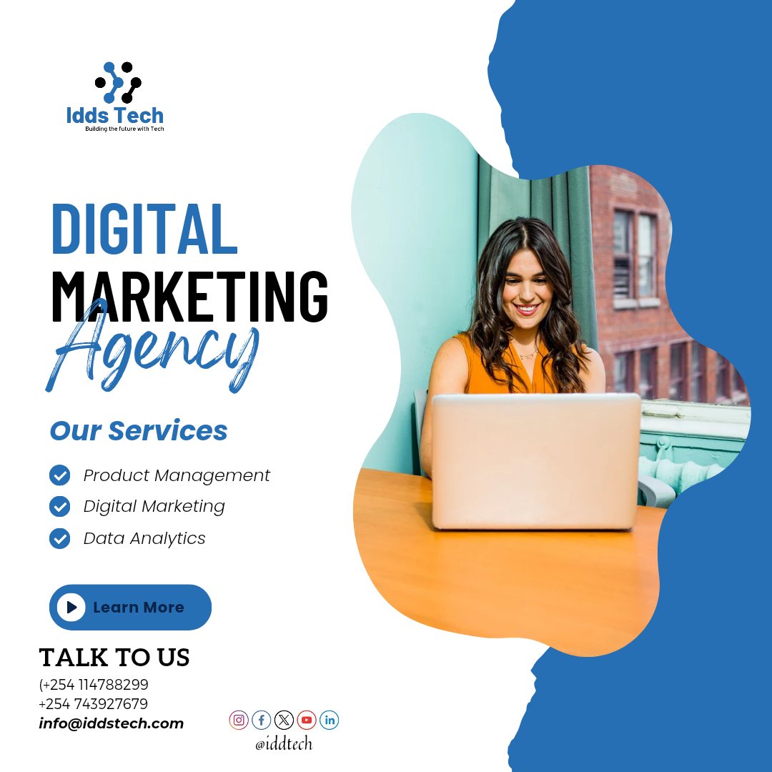 iddstech's tweet image. We can  help Market Your Business Successfully. Visit Our Agency and Talk to our Experts Now. We Are a Professional Marketing Agency with Experience. Ask about our services!
