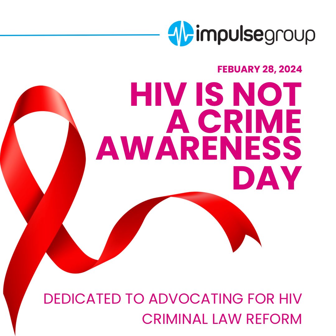 Today, on #HIVIsNotACrime Awareness Day, let's combat stigma and outdated laws affecting marginalized communities. Let's urge lawmakers to repeal these laws and shift from criminalization to compassion. Let's raise our voice for justice and dignity. 🌈✊🏾 #EndHIVStigma