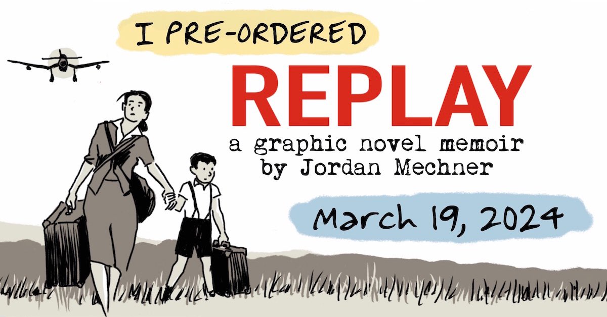 Looking forward to reading <a href="/jmechner/">Jordan Mechner</a>’s latest graphic novel. jordanmechner.com/en/books/repla…