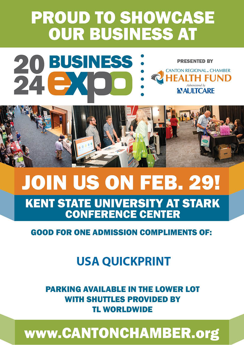 Join us tomorrow at the 2024 Business Expo! 
Show this for FREE entry!

#USAQP #USAQuickprint #businessexpo2024