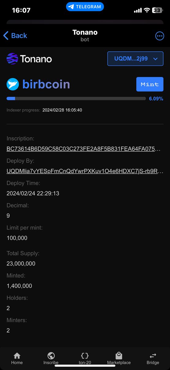 $Birb coin has it’s logo 🥳 next to legends like <a href="/tonfish_tg/">TON FISH</a>  
Join t.me/tonanoOfficial
You can mint your #Birbcoin there 
Stay tuned for today release #BirbFam 🥳🐦👊