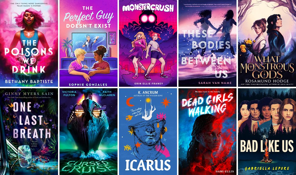 🌺 Hey, YA readers! You won't want to miss these 55 exciting new young adult books being published in March 2024! 🌺 popgoesthereader.com/hot-off-the-pr…