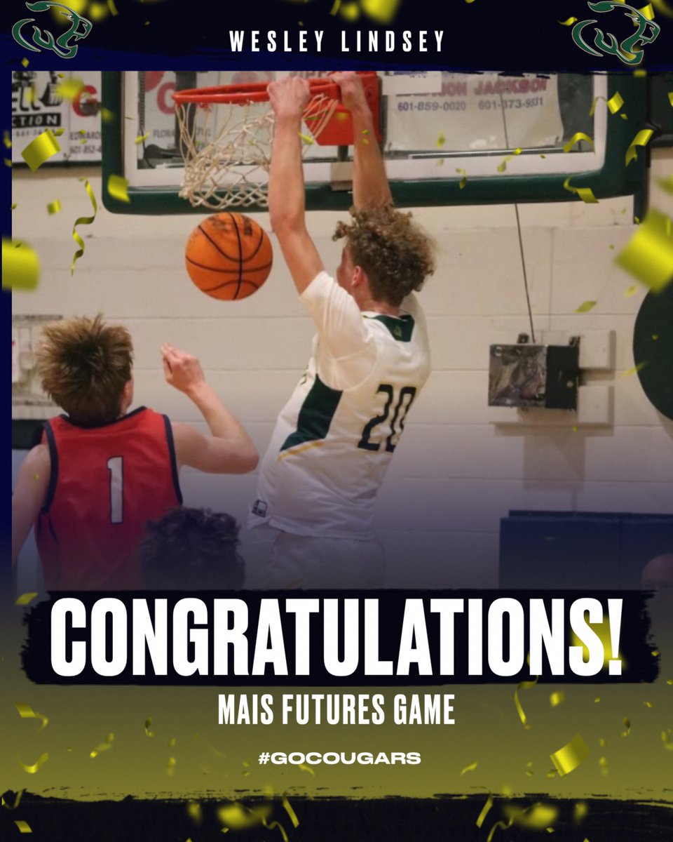 Congrats to Wesley Lindsey!