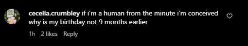 ProChoiceTakes's tweet image. If life begins at conception, why is my birthday celebrated on the day of my birth???