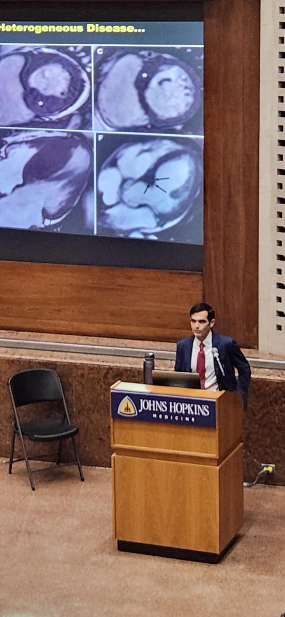 Today is #HCMAwareness Day. We were honored to host HCM expert @EthanRowin for Grand Rounds: Afib in HCM Patients. Special thanks to our own leaders in HCM, Drs. Jose Madrazo and @MichaelRobich for always taking the best care of our patients. @RTCarrick