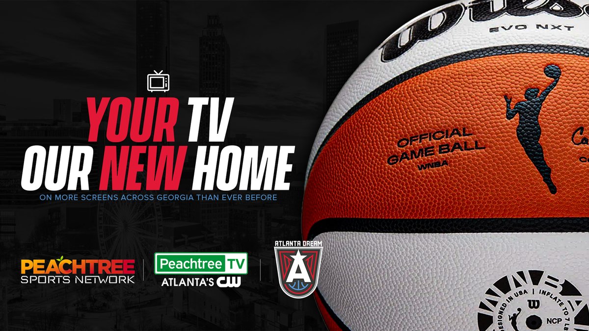 BREAKING: The Atlanta Dream and Gray Television have forged a partnership with @GrayTelevision to broadcast games during the 2024 season. @peachtreetv and @peachsportsnet is the new HOME of the Atlanta Dream. Read more: bit.ly/49wjEv1