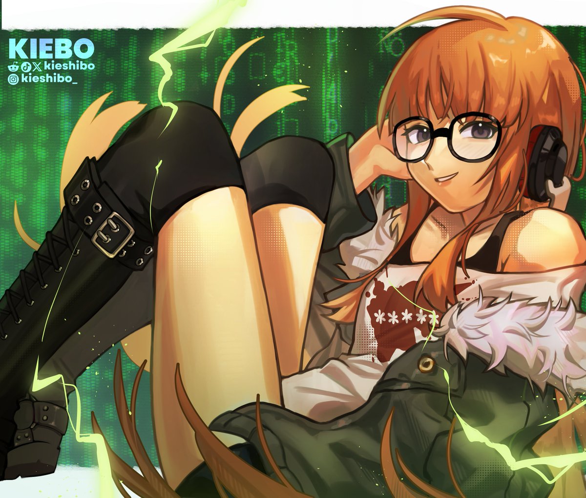 Go! Power up! #futabasakura #Persona5 #Persona5Royal #oracle