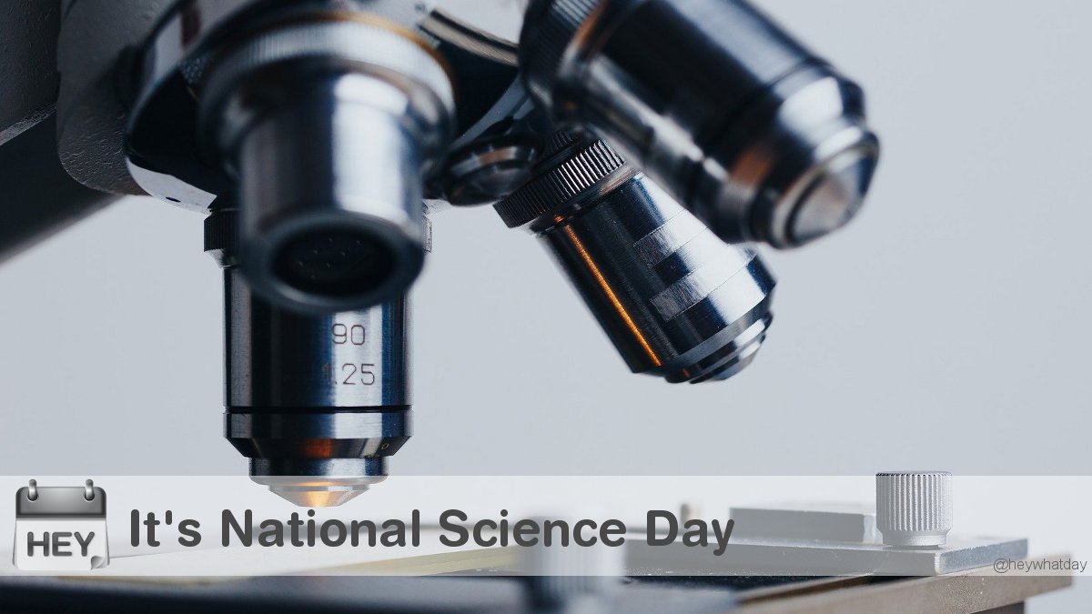 It's National Science Day! 
#Microscope #NationalScienceDay #ScienceDay